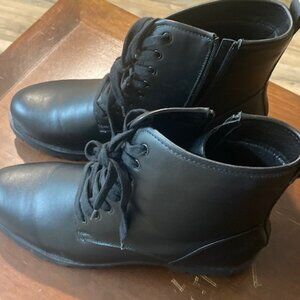 Air Underground Black Combat Boots 14W